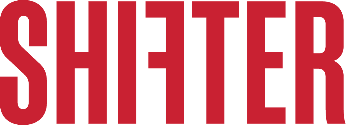 Logo for Shifter søker redaktør