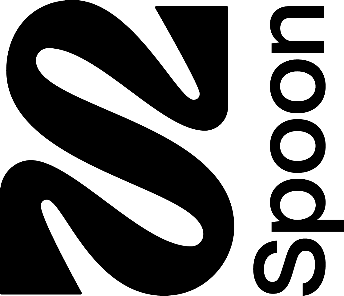 Logo for Er du Spoons nye byråleder?